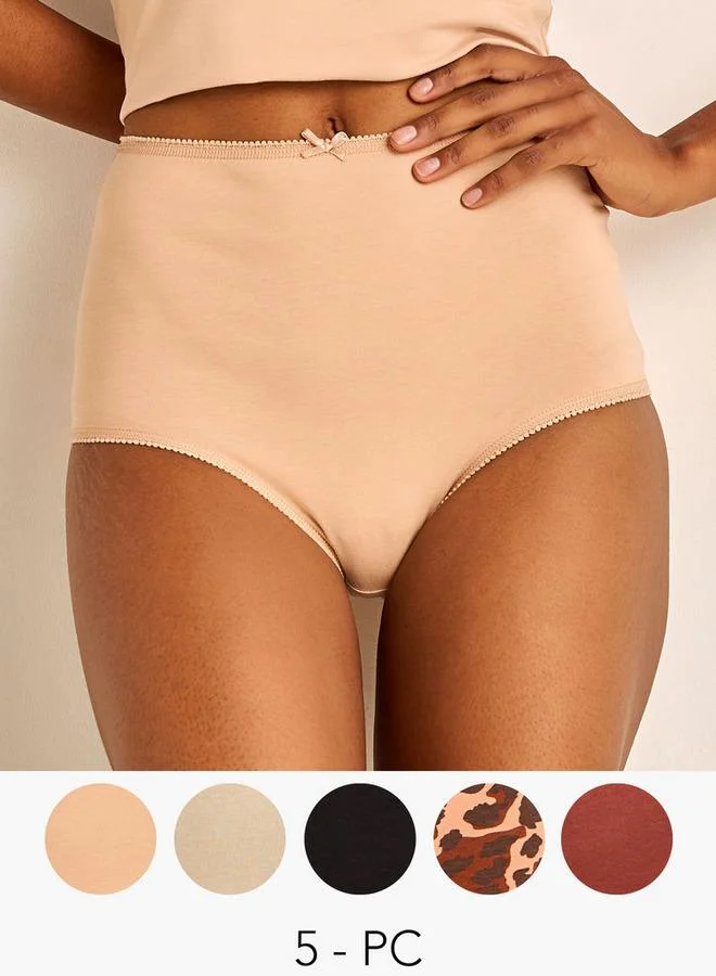 سبلاش فيڤ Set of 5 - Full Briefs with Assorted Print